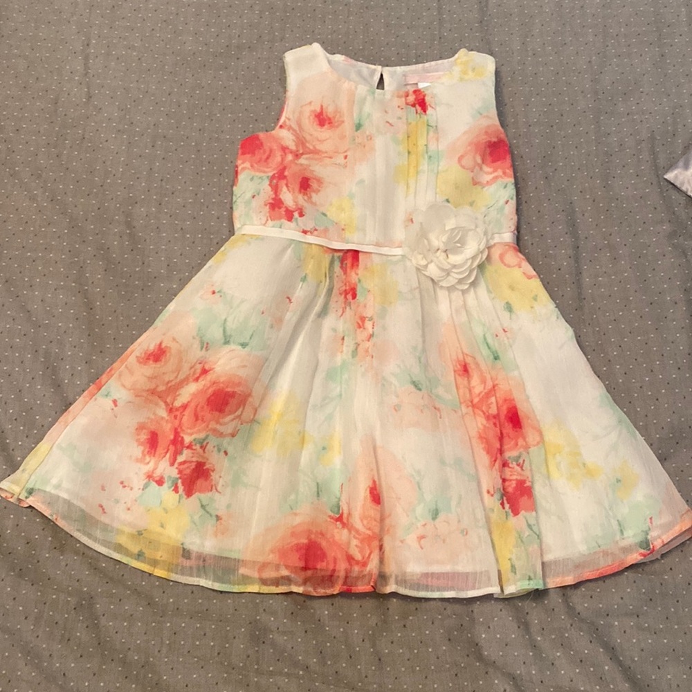 Janie and Jack girls floral dress